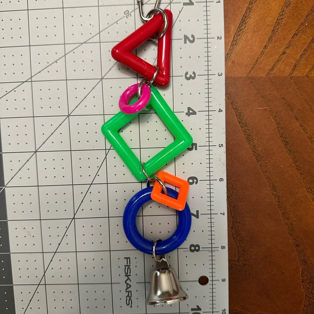 Handmade - Small Parrot Colorful Geometric Toy